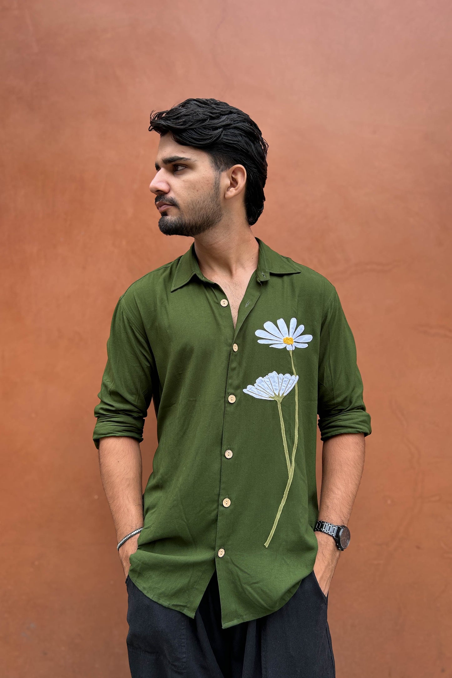 Srinagar Applique Shirt