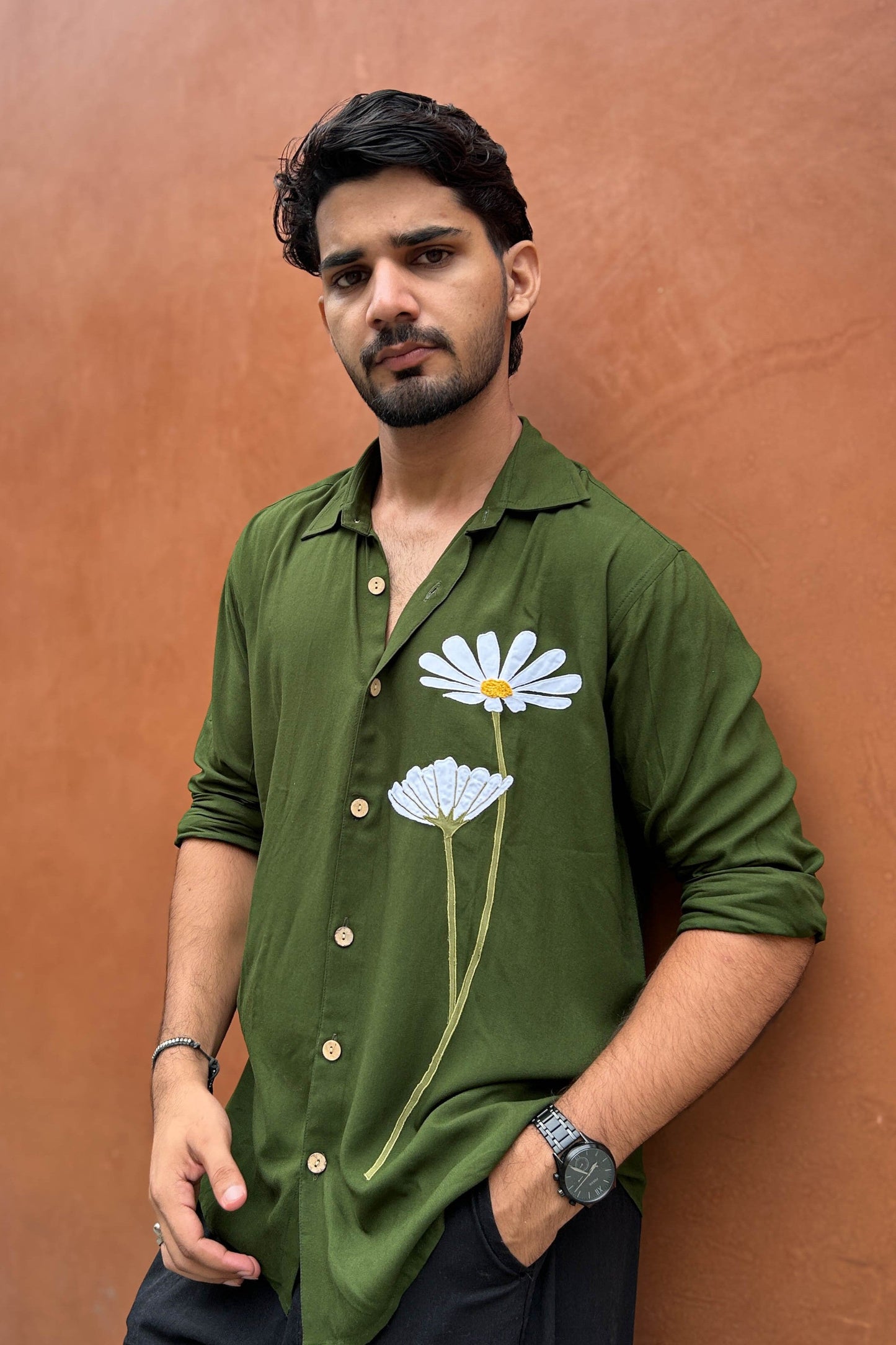 Srinagar Applique Shirt