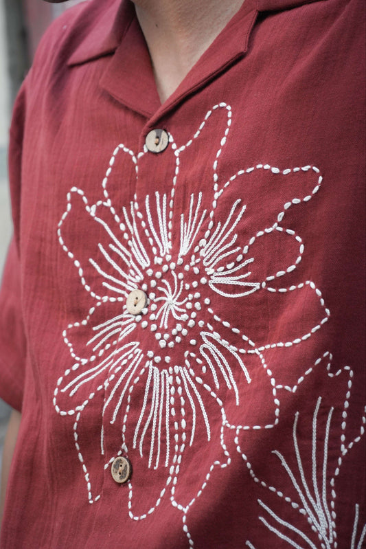 Nainital Embroidered Shirt