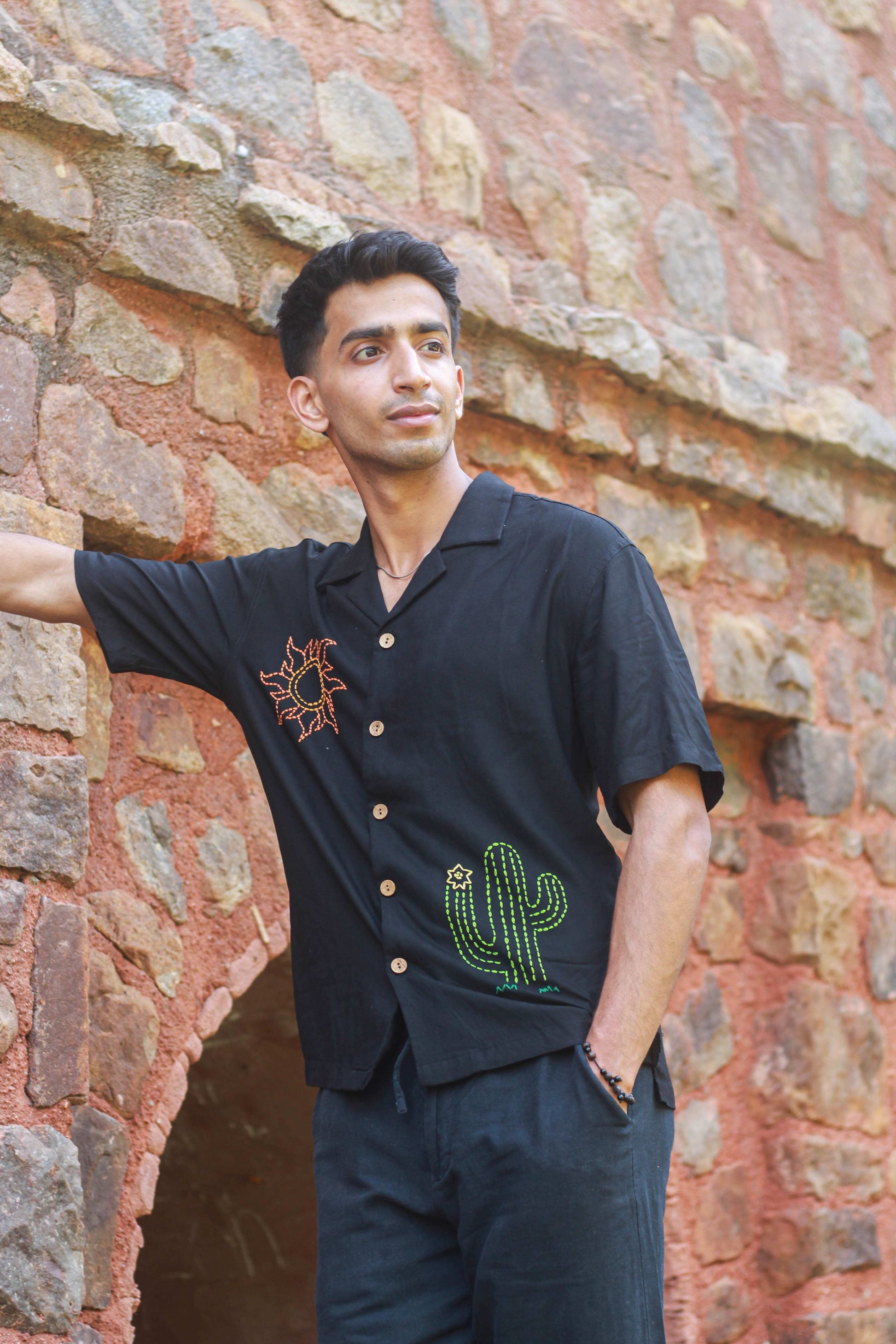 Kutch Embroidered Shirt