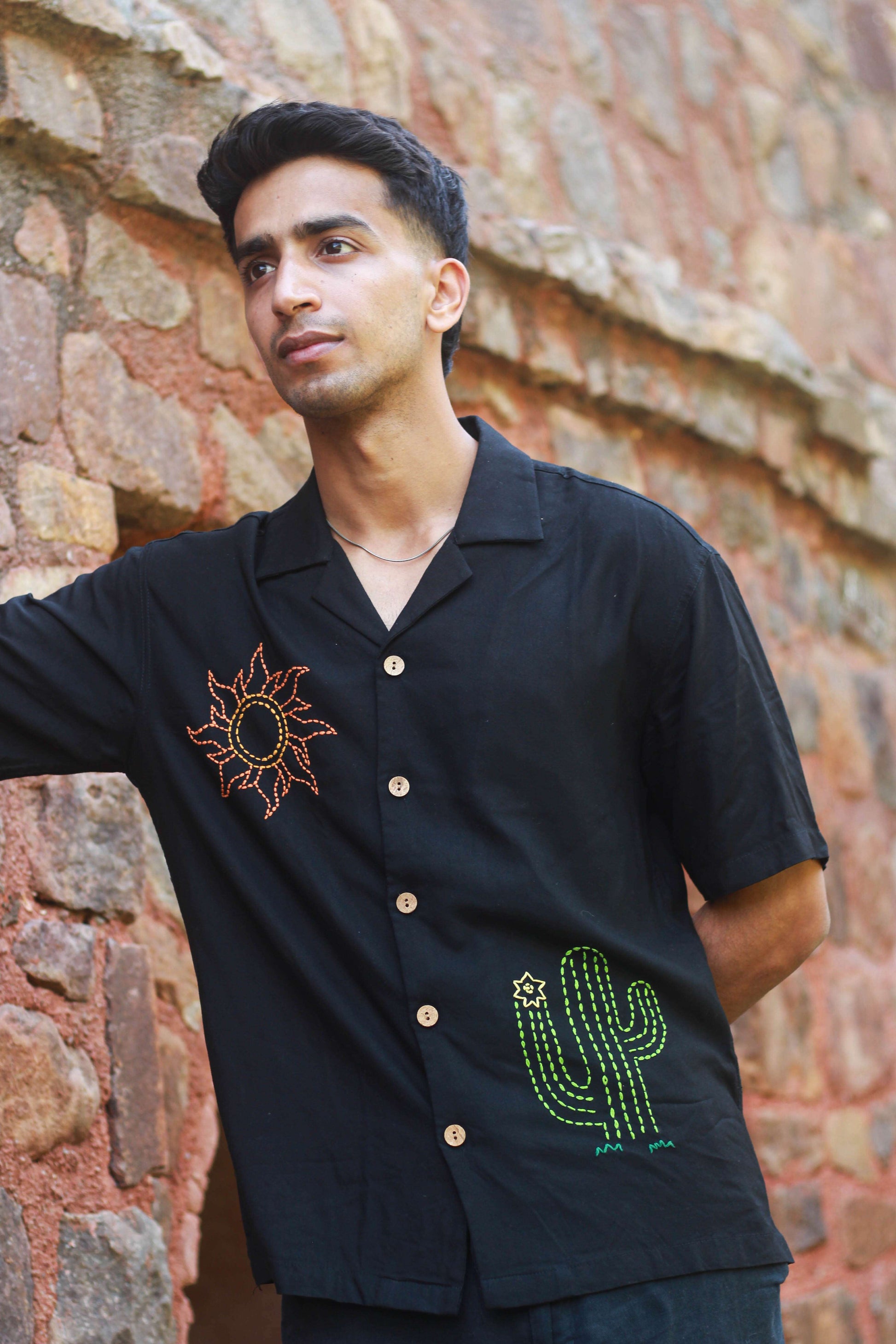 Kutch Embroidered Shirt