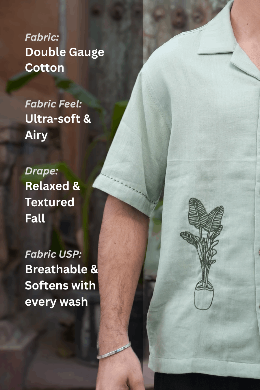 Munnar Embroidered Shirt