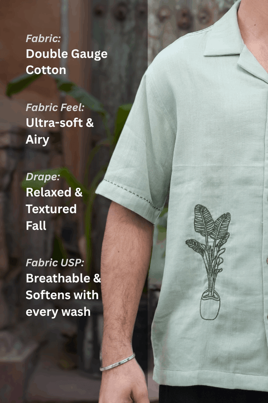 Munnar Embroidered Shirt