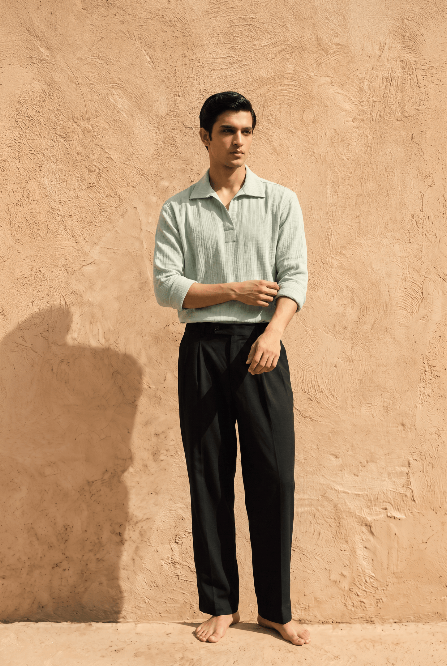 Hyderabad Popover Shirt - Full Sleeves