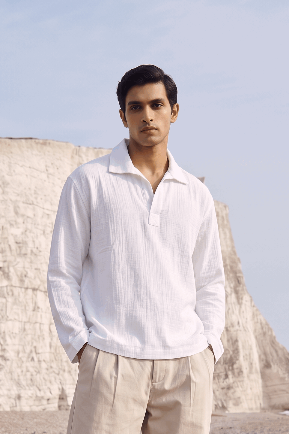 Singapore Popover Shirt - Full Sleeves