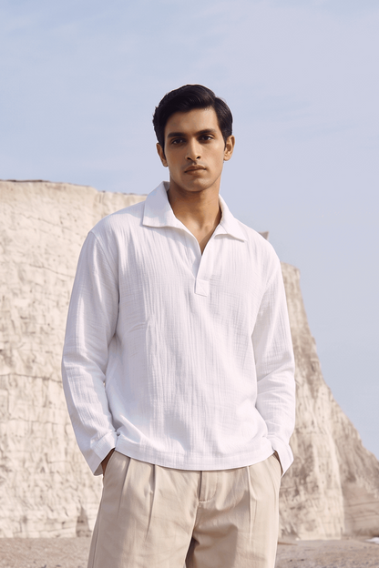 Singapore Popover Shirt - Full Sleeves