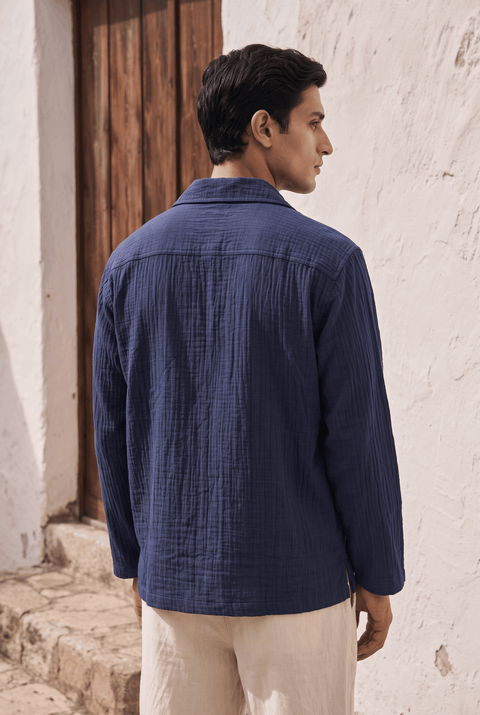Hong Kong Popover Shirt - Full Sleeves