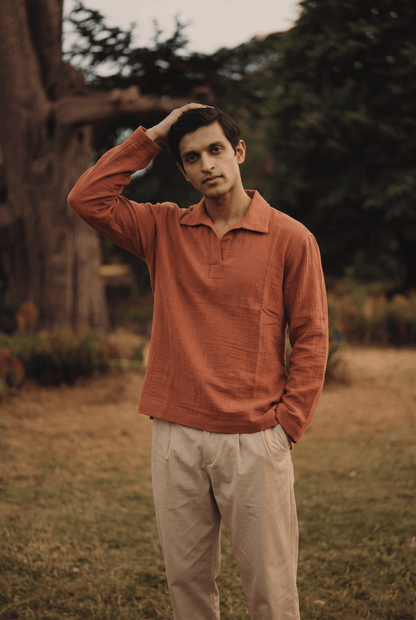 Santa Fe Popover Shirt - Full Sleeves