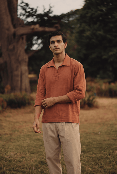Santa Fe Popover Shirt - Full Sleeves