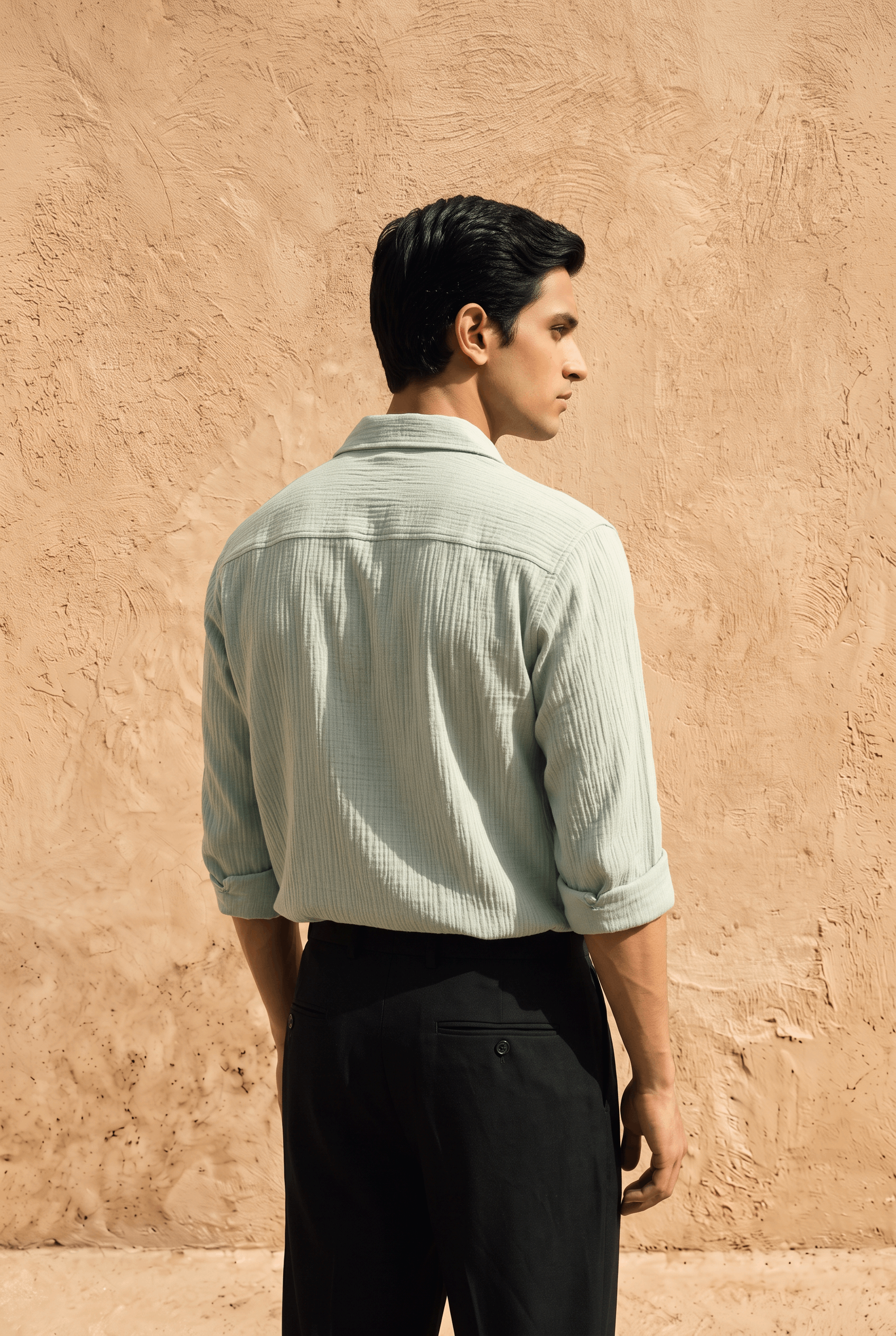 Hyderabad Popover Shirt - Full Sleeves