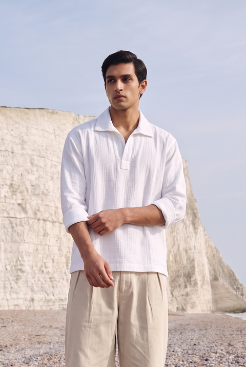 Singapore Popover Shirt - Full Sleeves