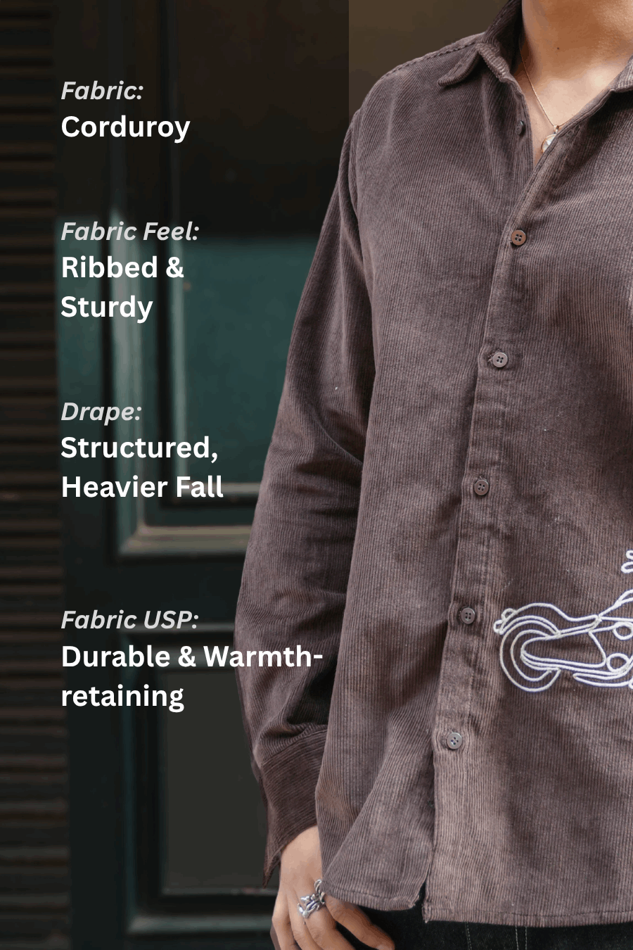Ladakh Corduroy Shirt