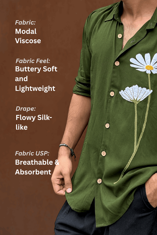 Srinagar Applique Shirt