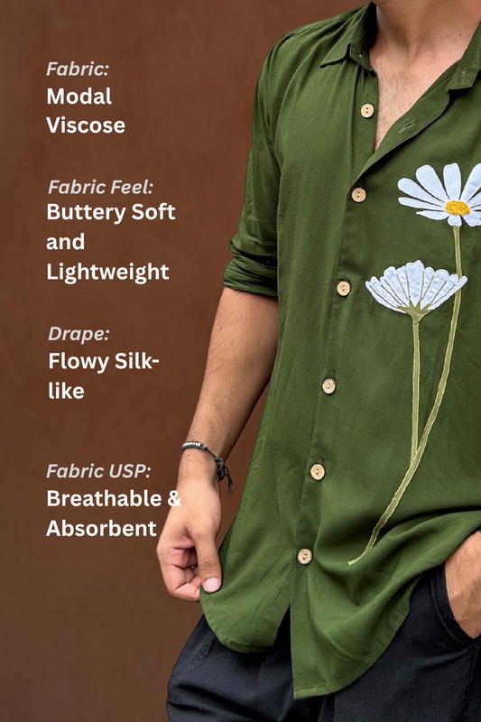Srinagar Applique Shirt