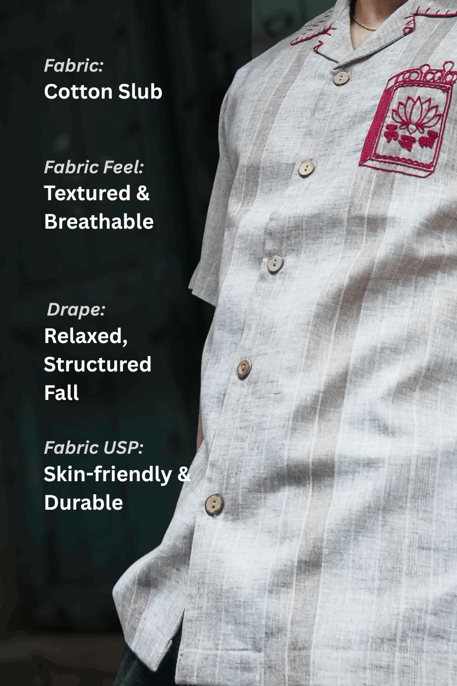 Sivakasi Embroidered Shirt