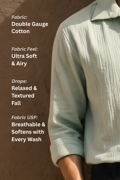 Hyderabad Popover Shirt - Full Sleeves