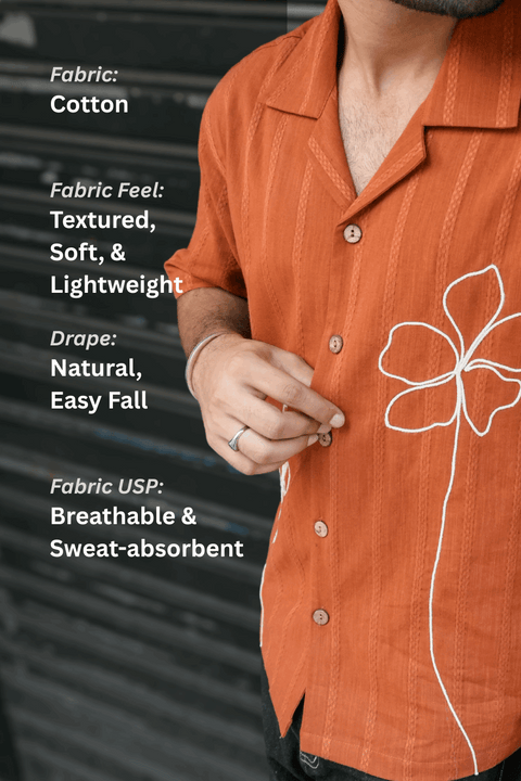 Khajuraho Embroidered Shirt