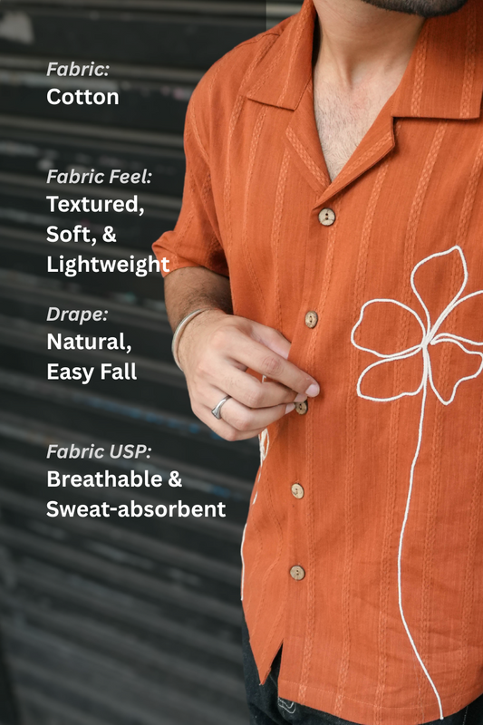 Khajuraho Embroidered Shirt