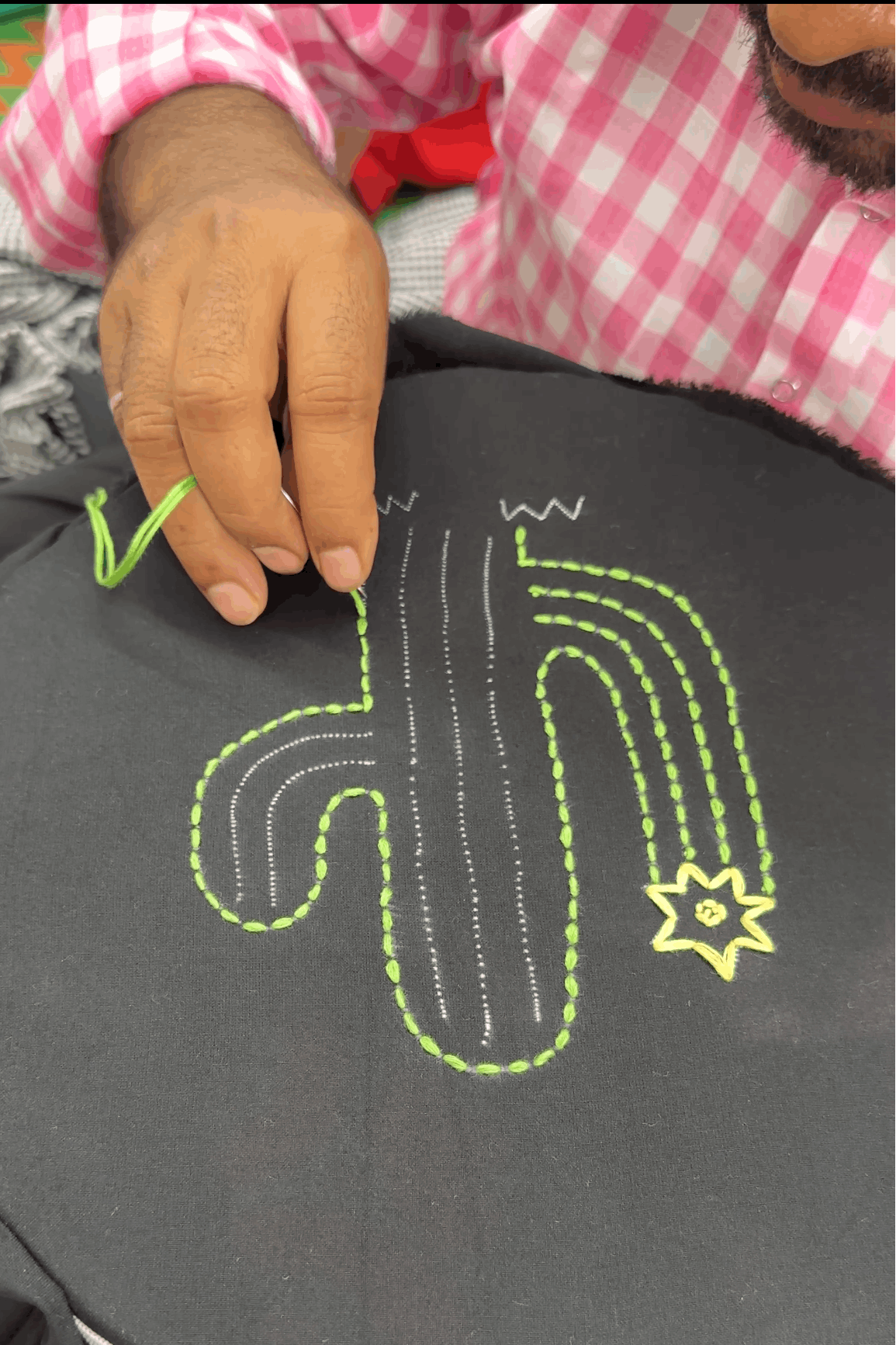 Kutch Embroidered Shirt