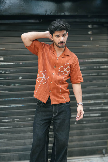 Khajuraho Embroidered Shirt
