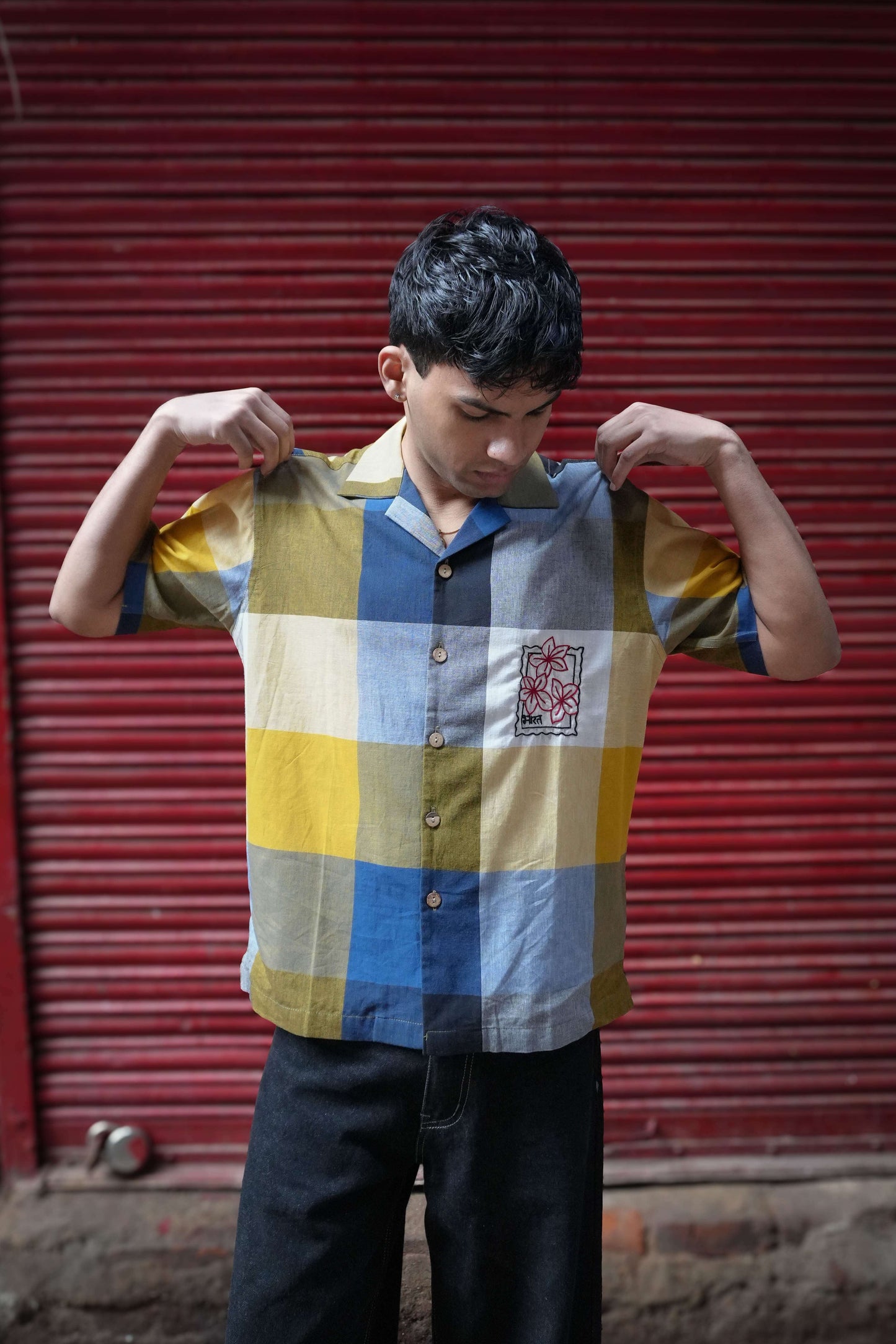 Maheshwar Embroidered Shirt