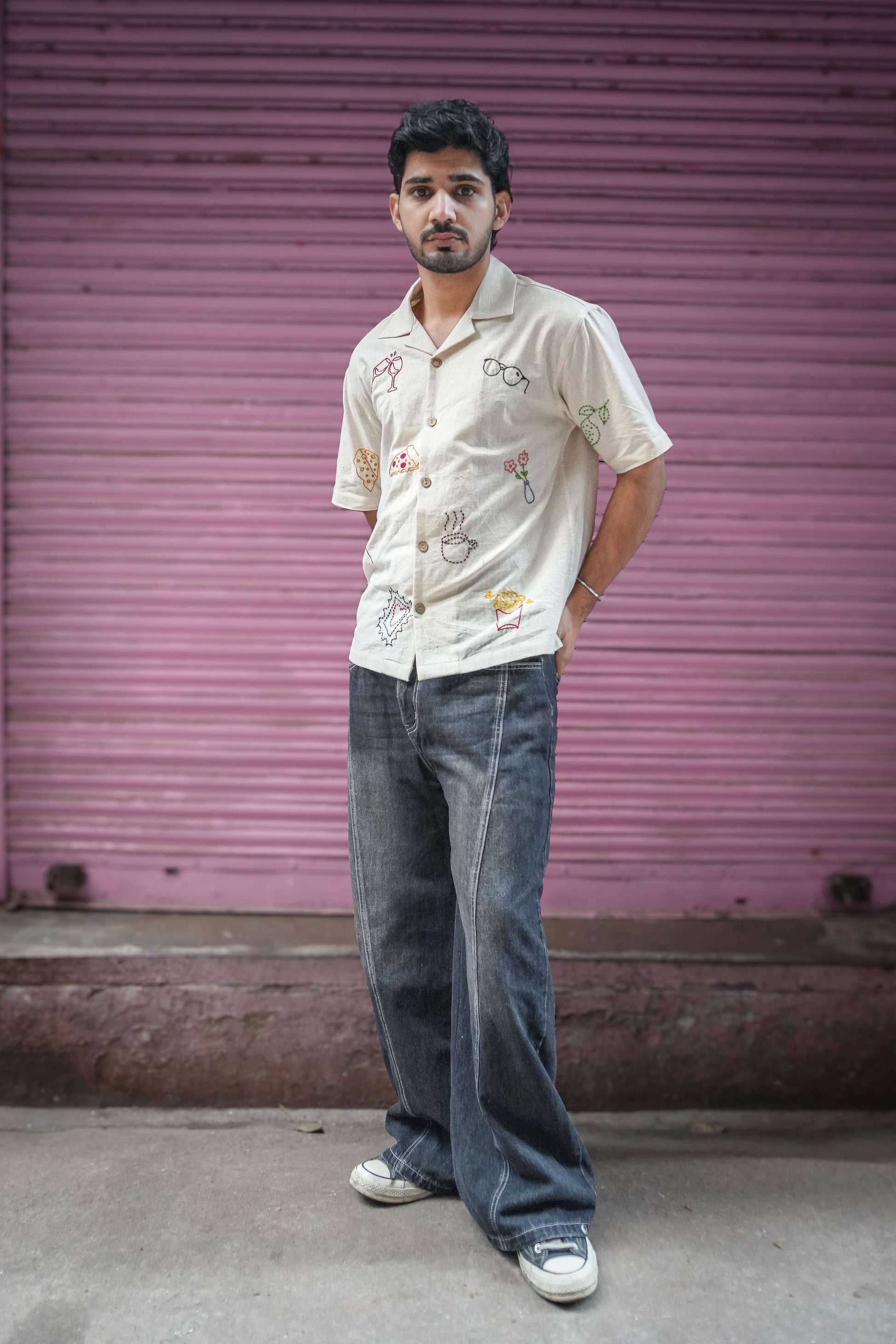 Lisbon Embroidered Shirt