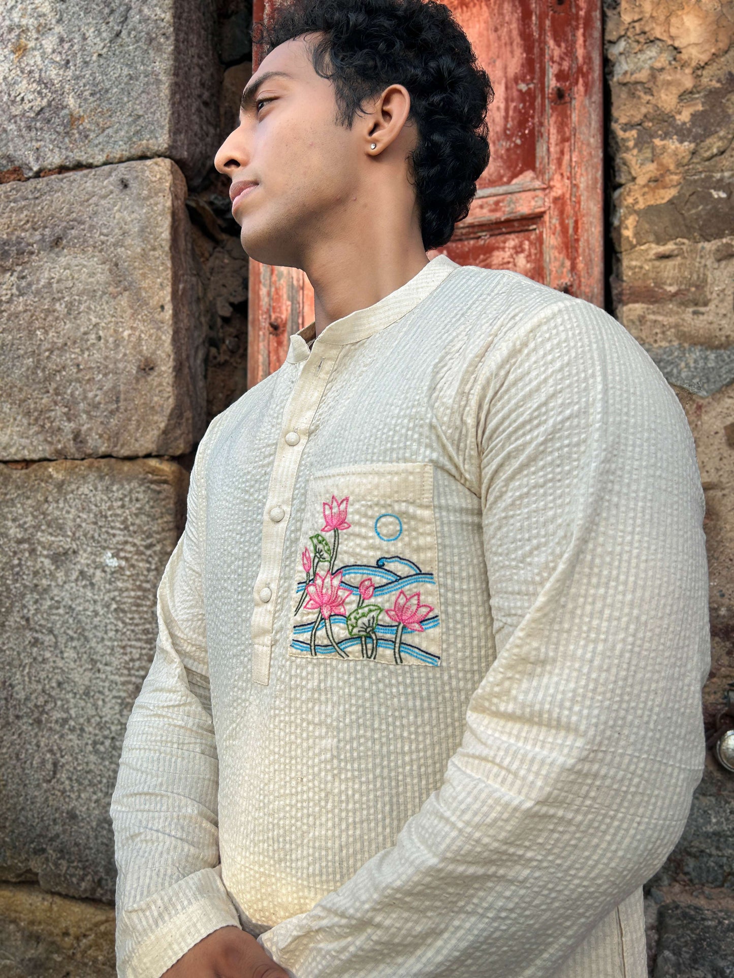 Kashmir Embroidered Kurta