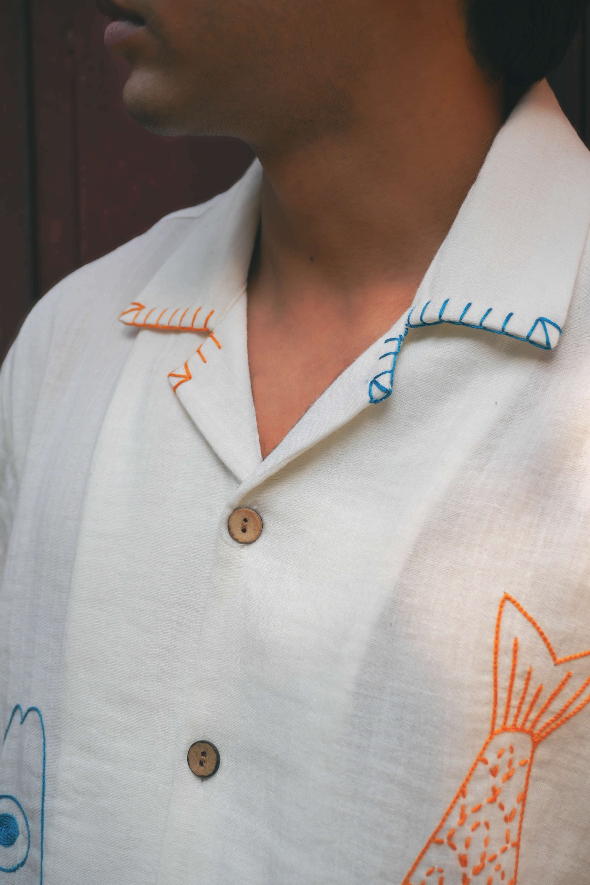 Lakshadweep Embroidered Shirt
