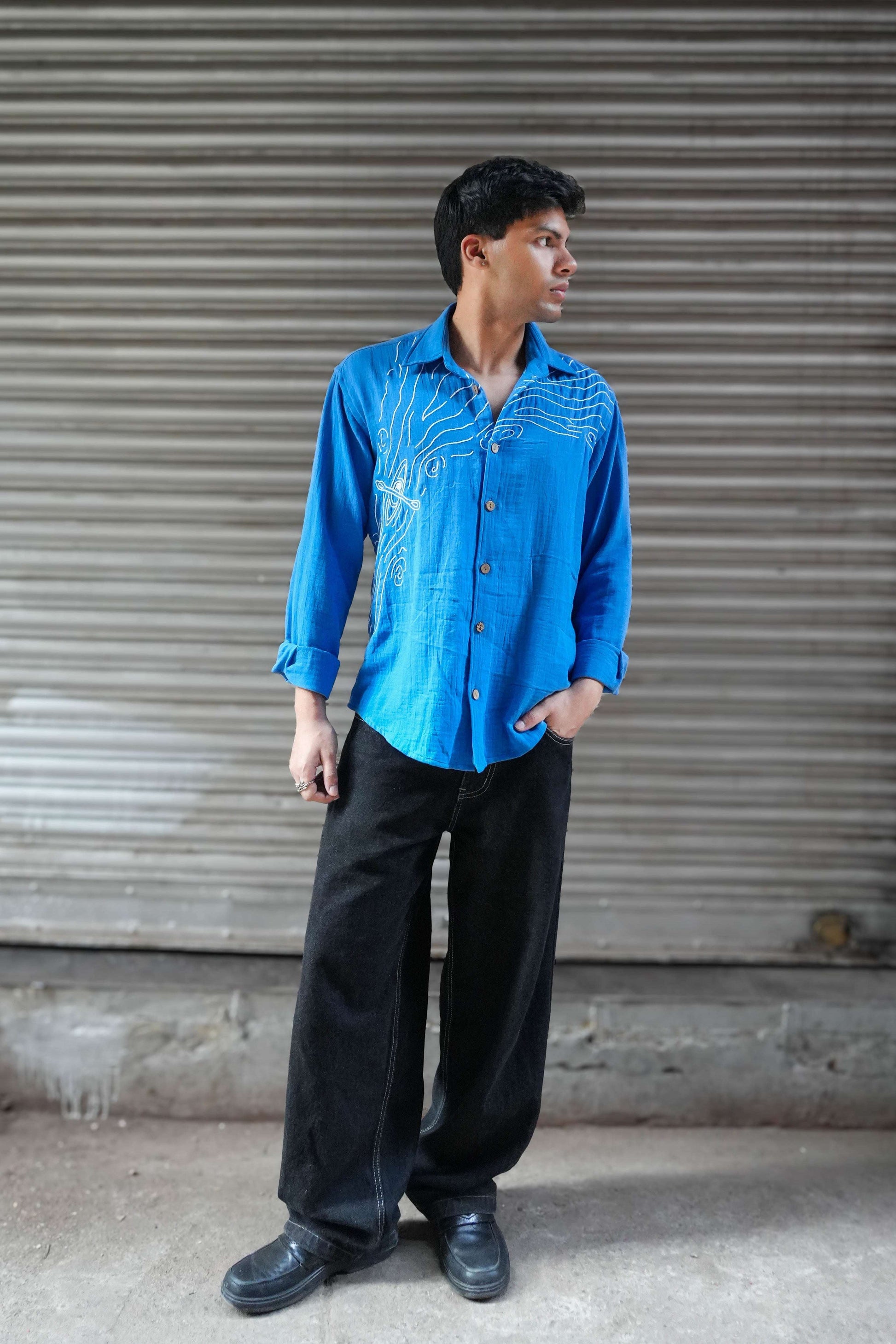 Rishikesh Embroidered Shirt