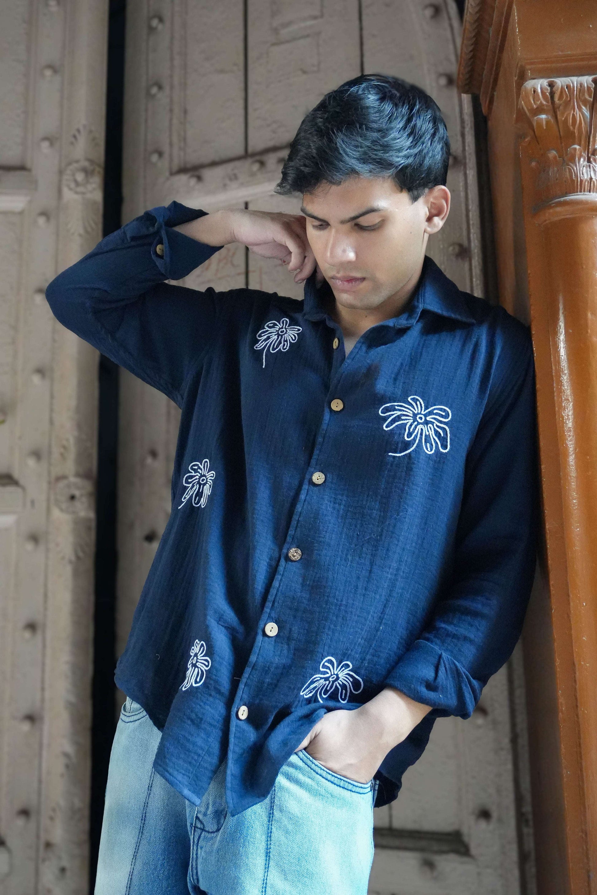 Madeira Embroidered Shirt