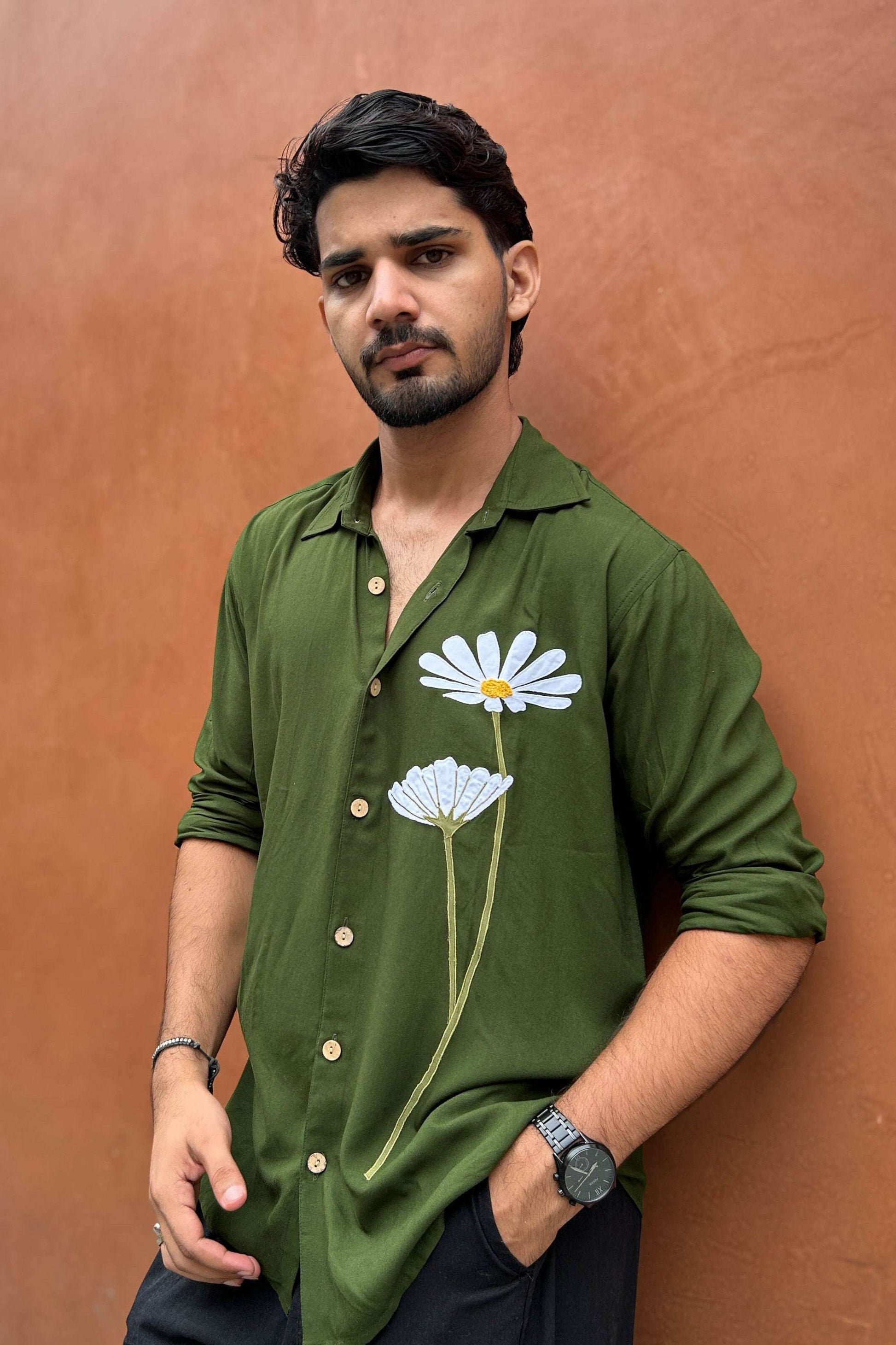 Srinagar Applique Shirt