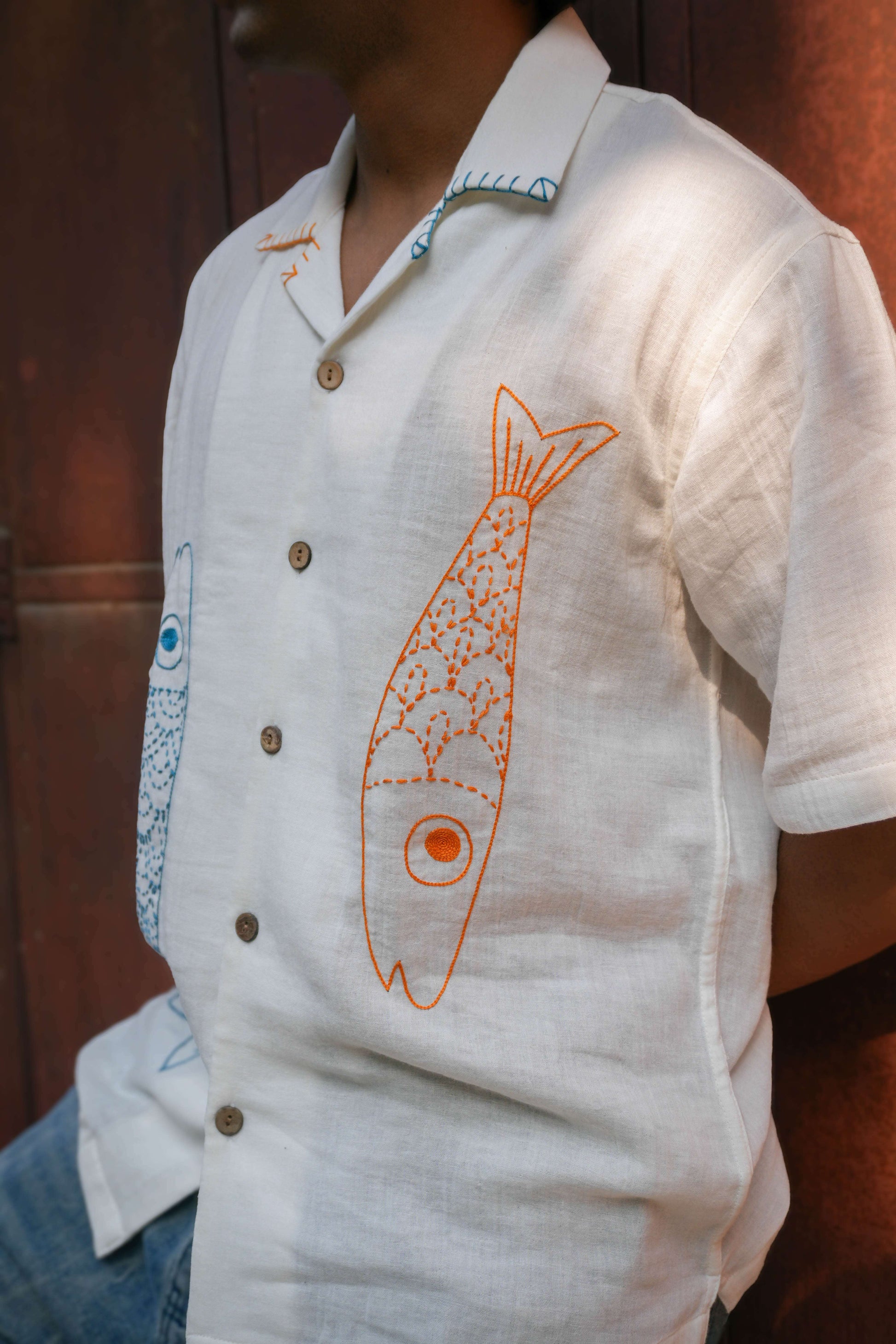 Lakshadweep Embroidered Shirt