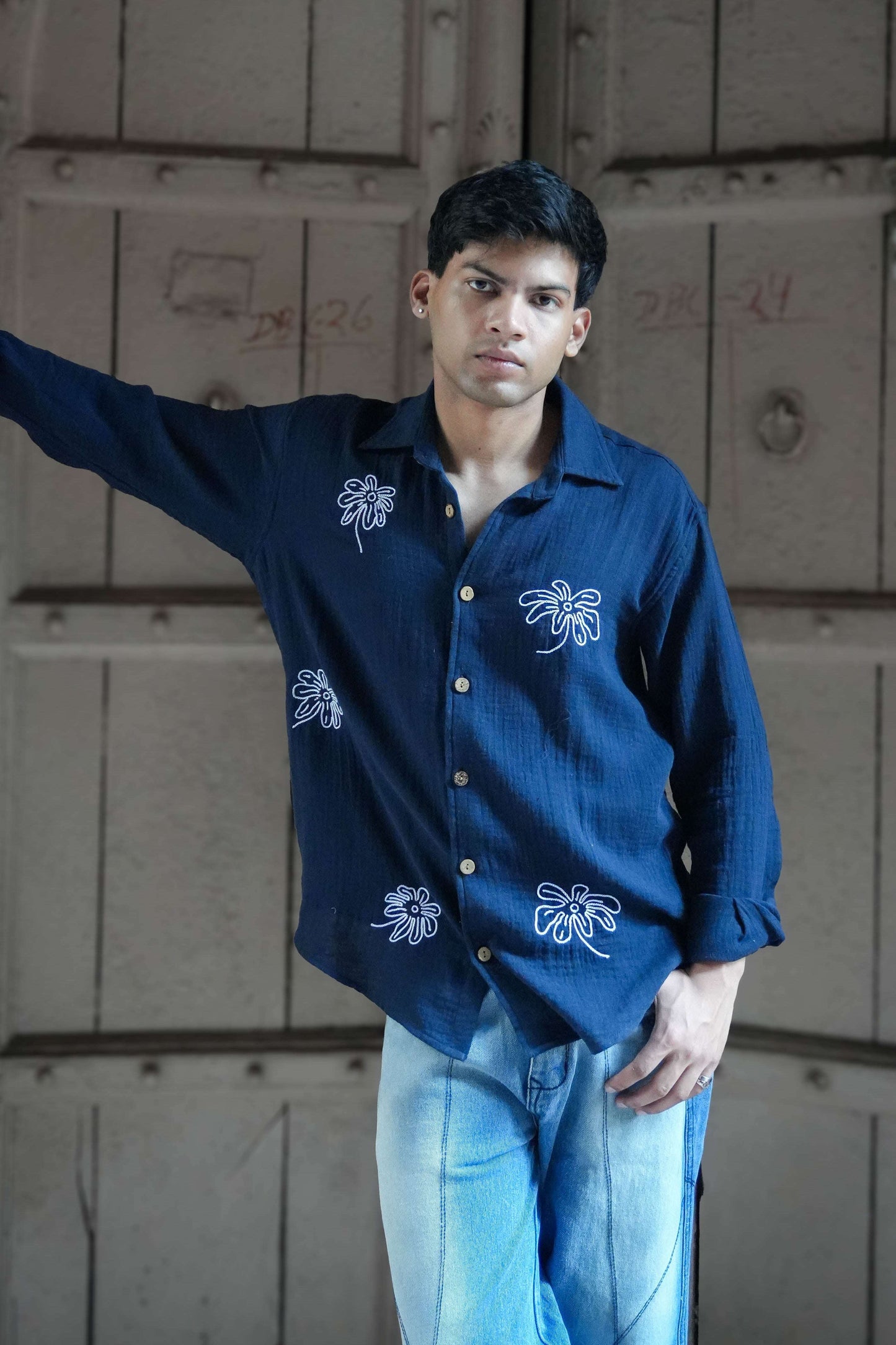 Madeira Embroidered Shirt