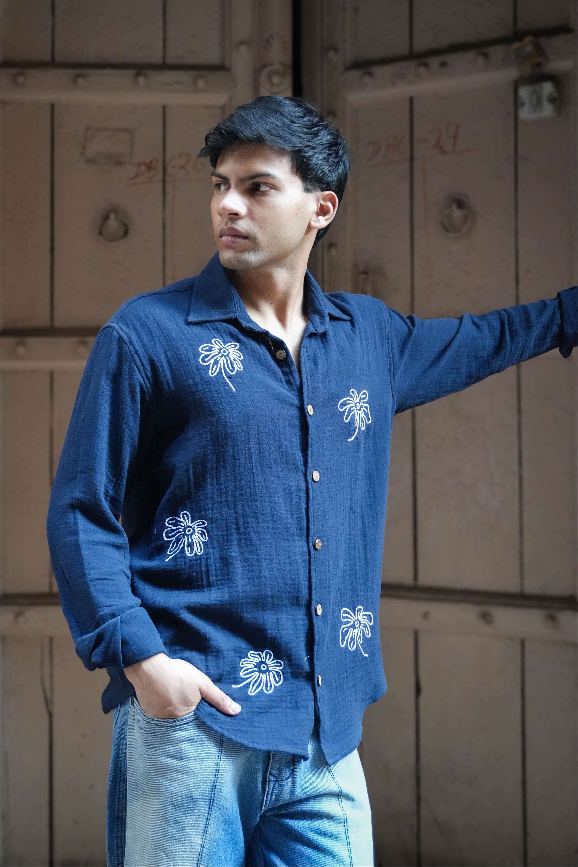 Madeira Embroidered Shirt