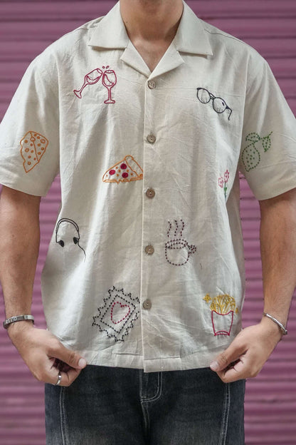 Lisbon Embroidered Shirt