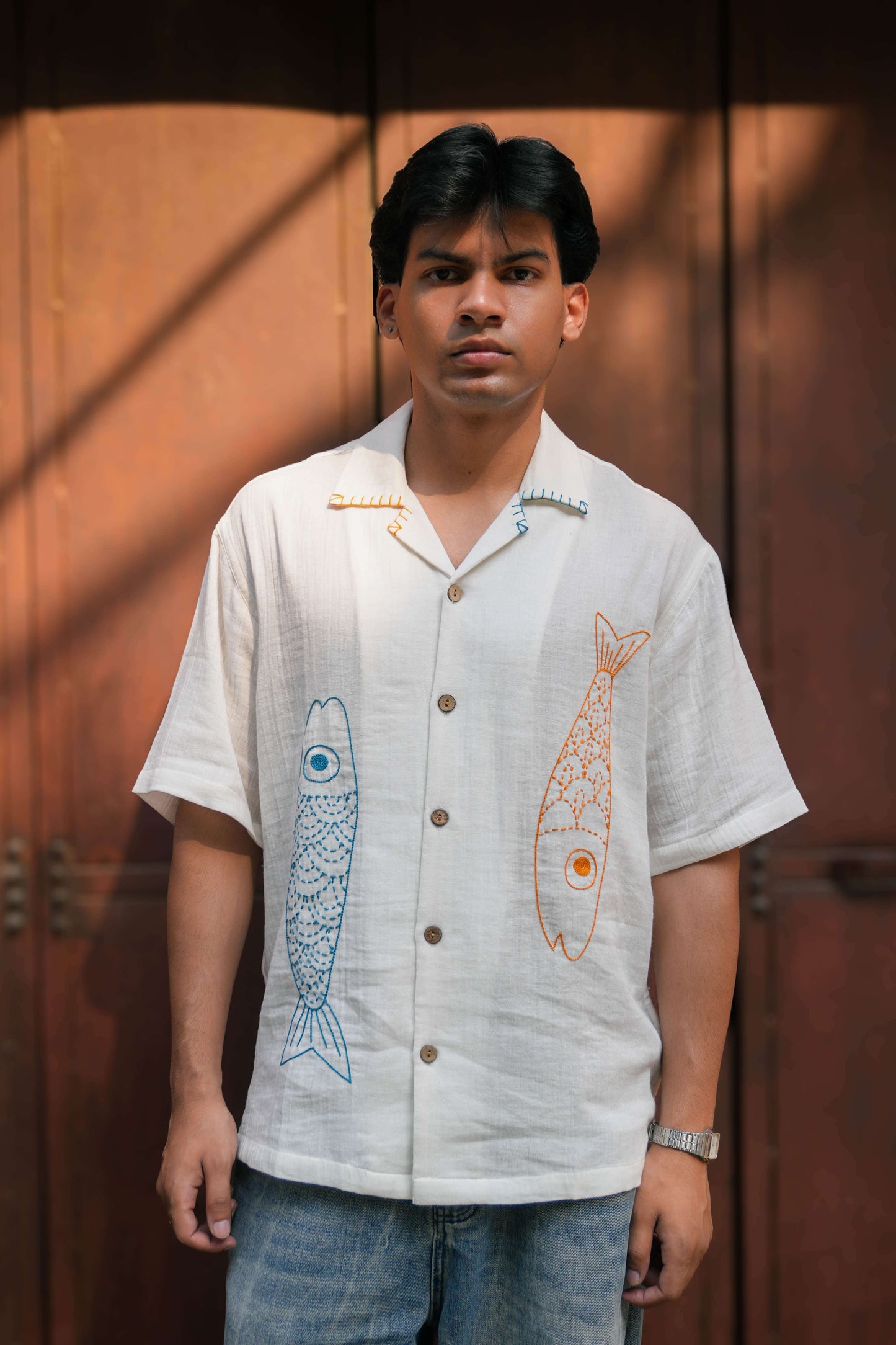 Lakshadweep Embroidered Shirt